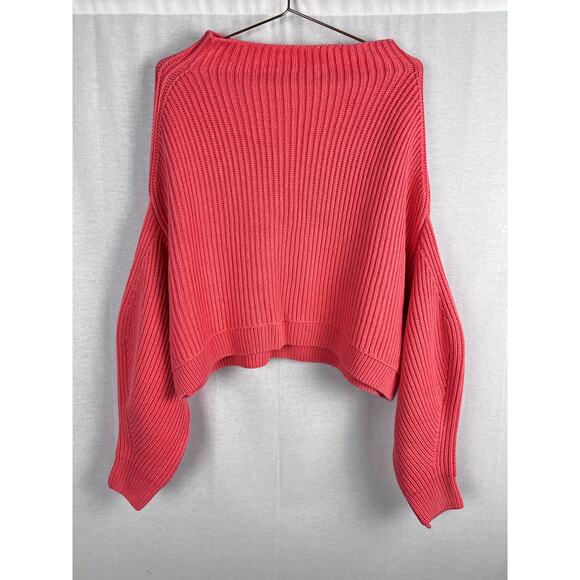 Free People Sweater Emmy Oversized Pullover Boho Slouchy Chunky Cozycore Comfy - Picture 3 of 7